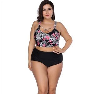 BNWT plus size High waist bikini